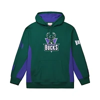Mitchell & Ness Men’s Milwaukee Bucks Hardwood Classics Team Origins Fleece Pullover Hoodie
