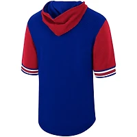 Mitchell & Ness Men's Philadelphia 76ers Hardwood Classics Buzzer Beater Mesh Pullover Hoodie