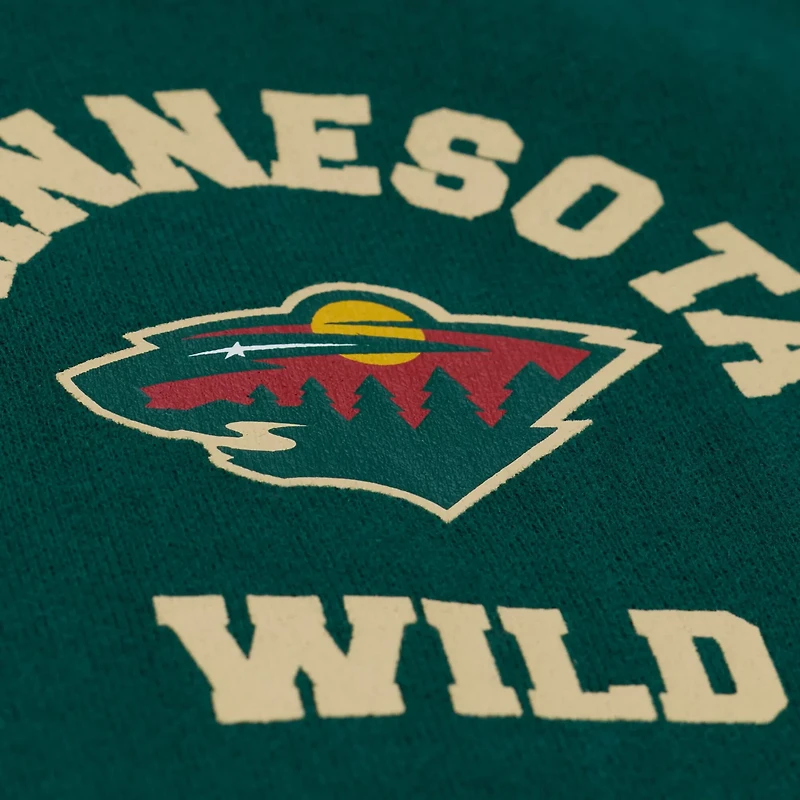 Mitchell  Ness Minnesota Wild Crewneck Sweatshirt