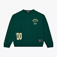 Mitchell  Ness Minnesota Wild Crewneck Sweatshirt