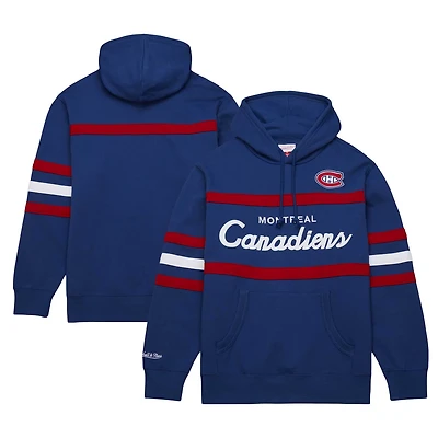 Mitchell  Ness Montreal Canadiens Head Coach Pullover Hoodie