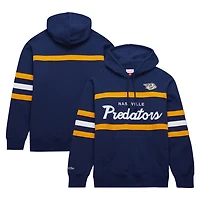 Mitchell  Ness Nashville Predators Head Coach Pullover Hoodie
