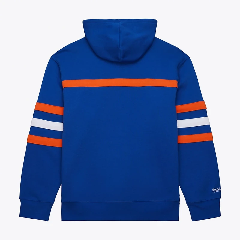 Mitchell  Ness New York Islanders Head Coach Slogan Pullover Hoodie