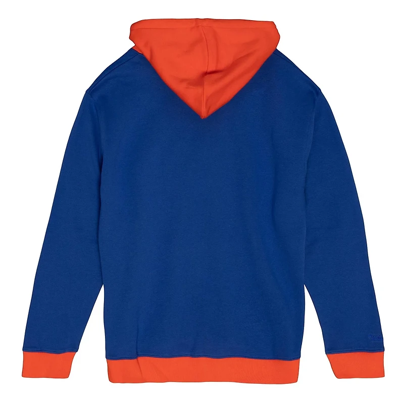 Mitchell  Ness New York Knicks Hardwood Classics Big Face 50 Pullover Hoodie