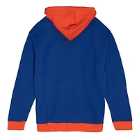 Mitchell  Ness New York Knicks Hardwood Classics Big Face 50 Pullover Hoodie