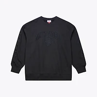 Mitchell  Ness New York Knicks Phantom Fleece Sweatshirt