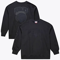 Mitchell  Ness New York Knicks Phantom Fleece Sweatshirt