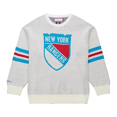 Mitchell  Ness New York Rangers Centennial Retro Logo Sweater