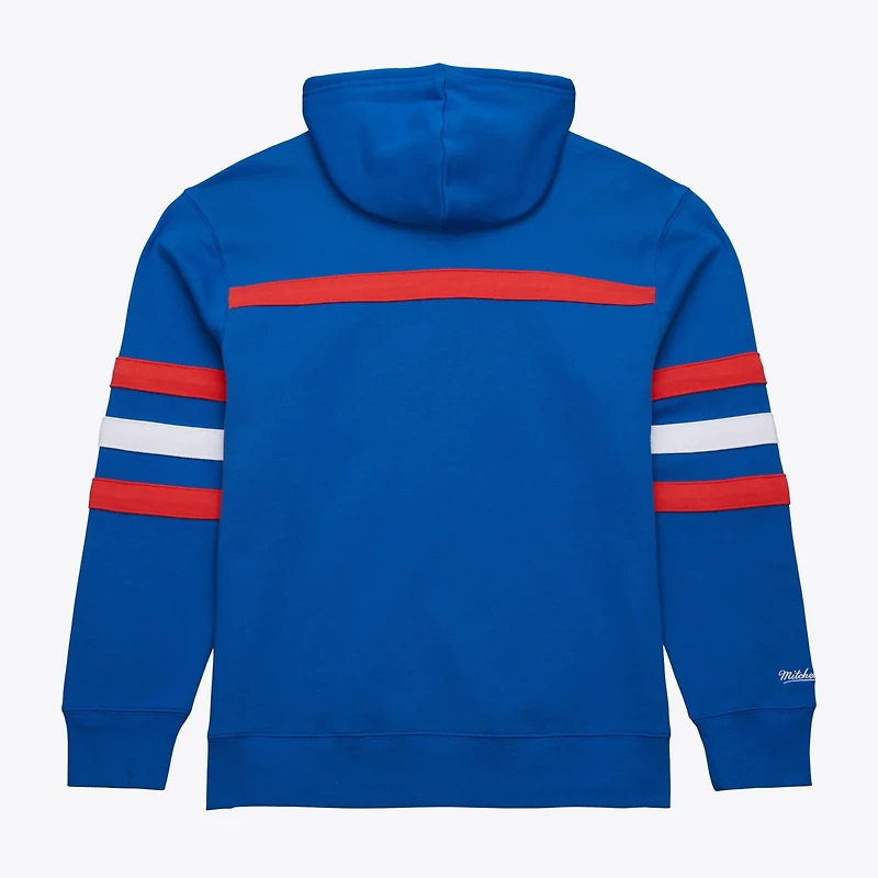 Mitchell  Ness New York Rangers Head Coach Slogan Pullover Hoodie