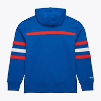 Mitchell  Ness New York Rangers Head Coach Slogan Pullover Hoodie