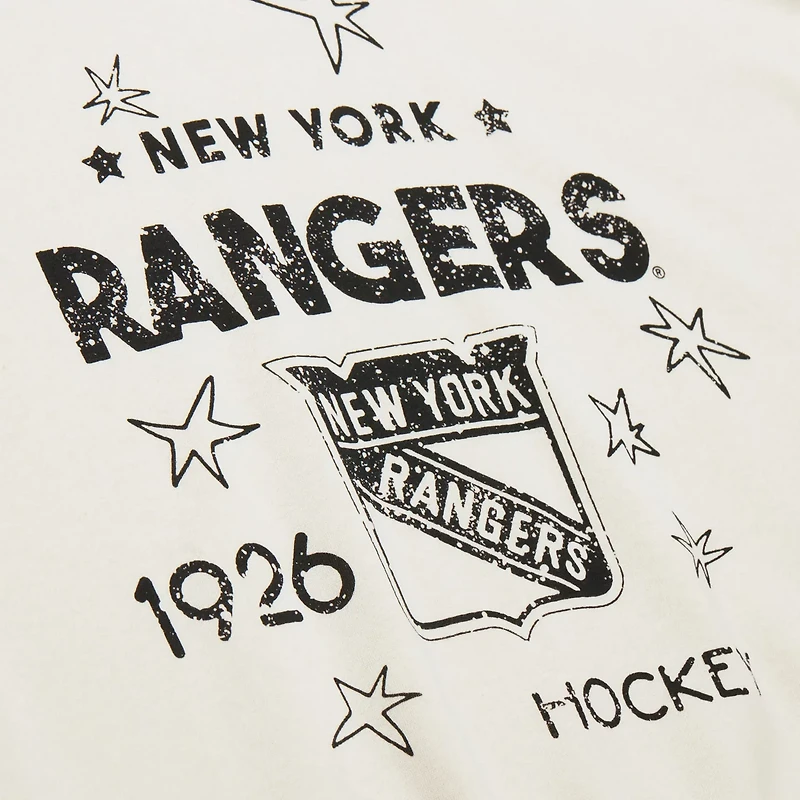 Mitchell  Ness New York Rangers Logo 30 Pullover Sweatshirt