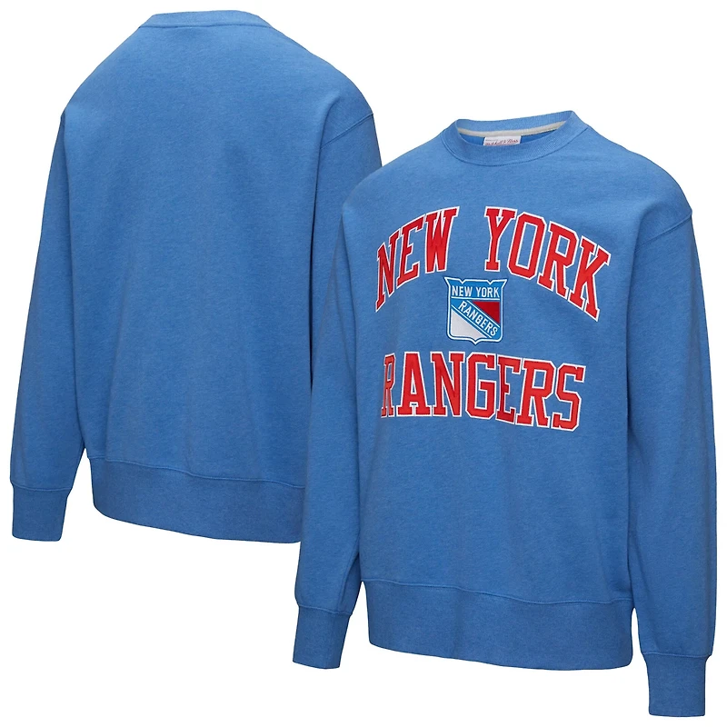 Mitchell  Ness New York Rangers Playoff Win Fleece Pullover Sweatshirt