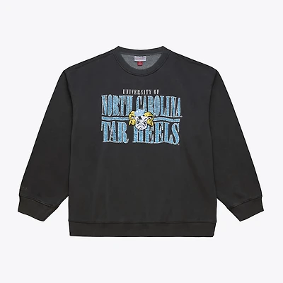 Mitchell  Ness North Carolina Tar Heels Downtown Fleece Sweatshirt