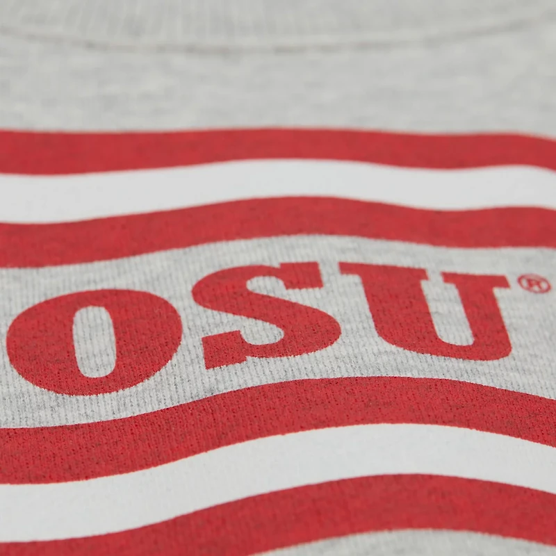 Mitchell  Ness Ohio State Buckeyes All Over Print Sweatshirt