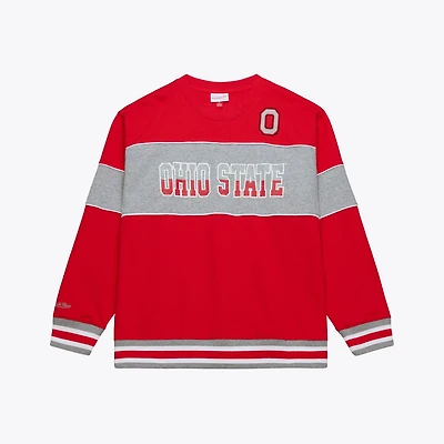 Mitchell  Ness Ohio State Buckeyes Fleece Sweatshirt