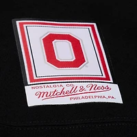Mitchell  Ness Ohio State Buckeyes Half Time Fleece Crewneck Sweatshirt