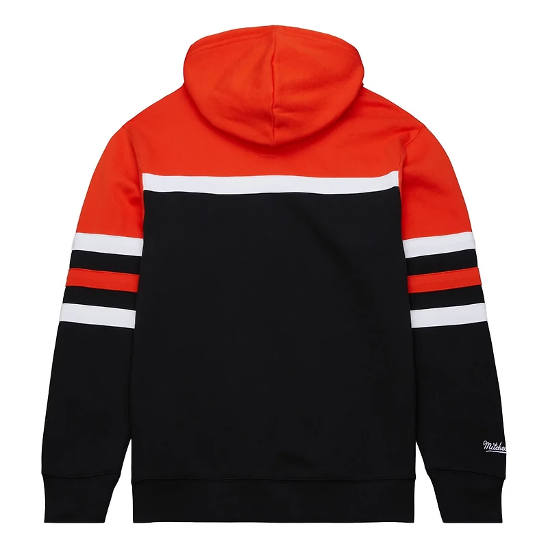 Mitchell  Ness Orange Philadelphia Flyers Head Coach Pullover Hoodie