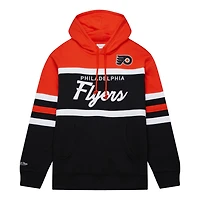 Mitchell  Ness Orange Philadelphia Flyers Head Coach Pullover Hoodie
