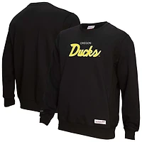 Mitchell  Ness Oregon Ducks Elite Script Pullover Sweatshirt