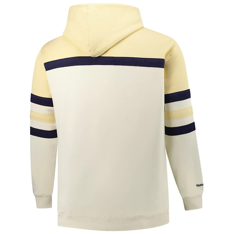 Mitchell  Ness Penn State Nittany Lions Big Tall Head Coach Pullover Hoodie