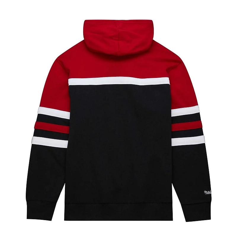 Mitchell  Ness Philadelphia 76ers Big Tall Hardwood Classics Head Coach Pullover Hoodie