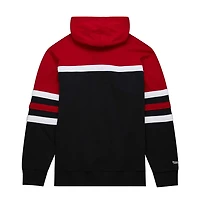 Mitchell  Ness Philadelphia 76ers Big Tall Hardwood Classics Head Coach Pullover Hoodie