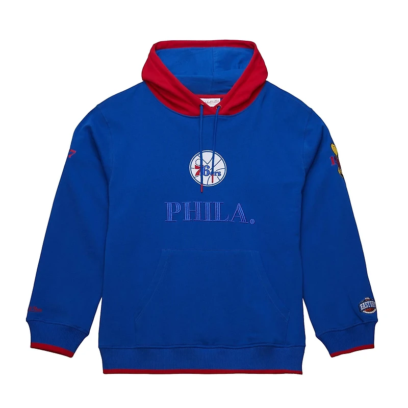 Mitchell  Ness Philadelphia 76ers Hardwood Classics Team OG 30 Pullover Hoodie
