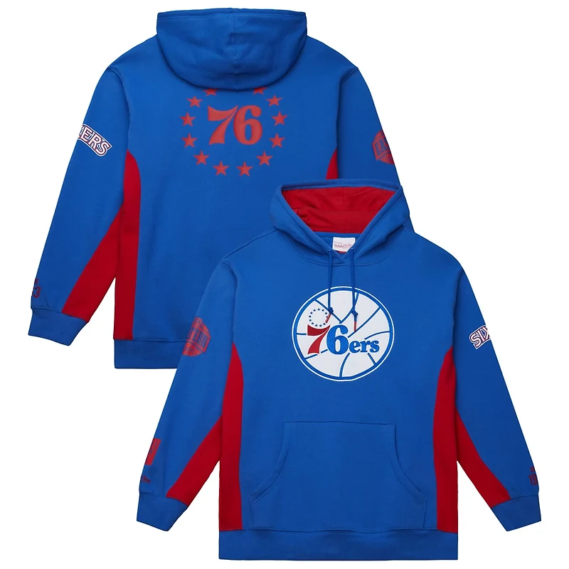 Mitchell  Ness Philadelphia 76ers Hardwood Classics Team Origins Fleece Pullover Hoodie