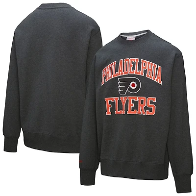 Mitchell  Ness Philadelphia Flyers Playoff Win Fleece Pullover Sweatshirt