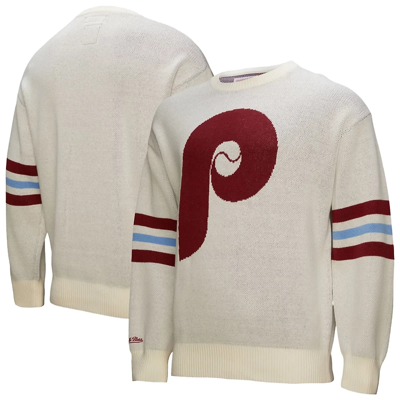 Mitchell Ness Philadelphia Phillies Retro Pullover Sweater