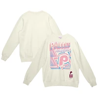 Mitchell  Ness Philadelphia Phillies Sidewalk Sketch Pullover Sweatshirt