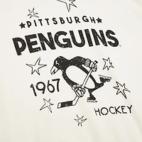 Mitchell  Ness Pittsburgh Penguins Logo 30 Pullover Sweatshirt