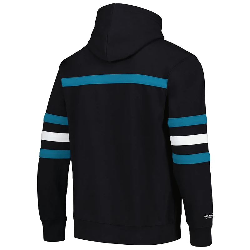 Mitchell  Ness San Jose Sharks Head Coach Pullover Hoodie