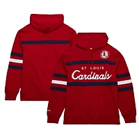 Mitchell  Ness St Louis Cardinals Head Coach Pullover Hoodie
