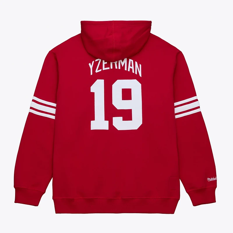 Mitchell Ness Steve Yzerman Detroit Wings 1997 Name Number Premium Pullover Hoodie