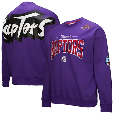 Mitchell  Ness Toronto Raptors Hardwood Classics There  Back 20 Vintage Pullover Sweatshirt