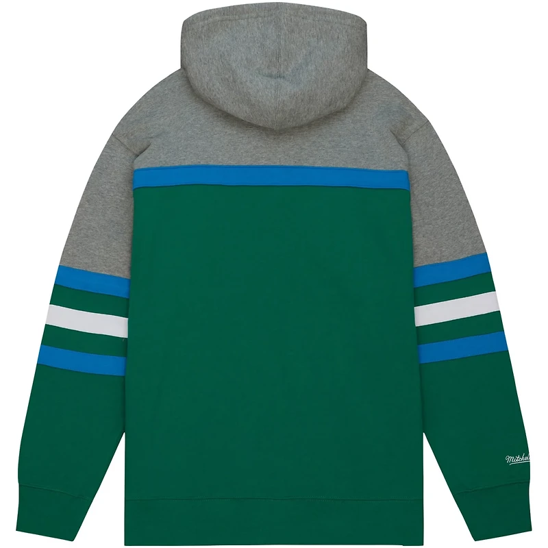 Mitchell  Ness Tulane Wave Head Coach Pullover Hoodie