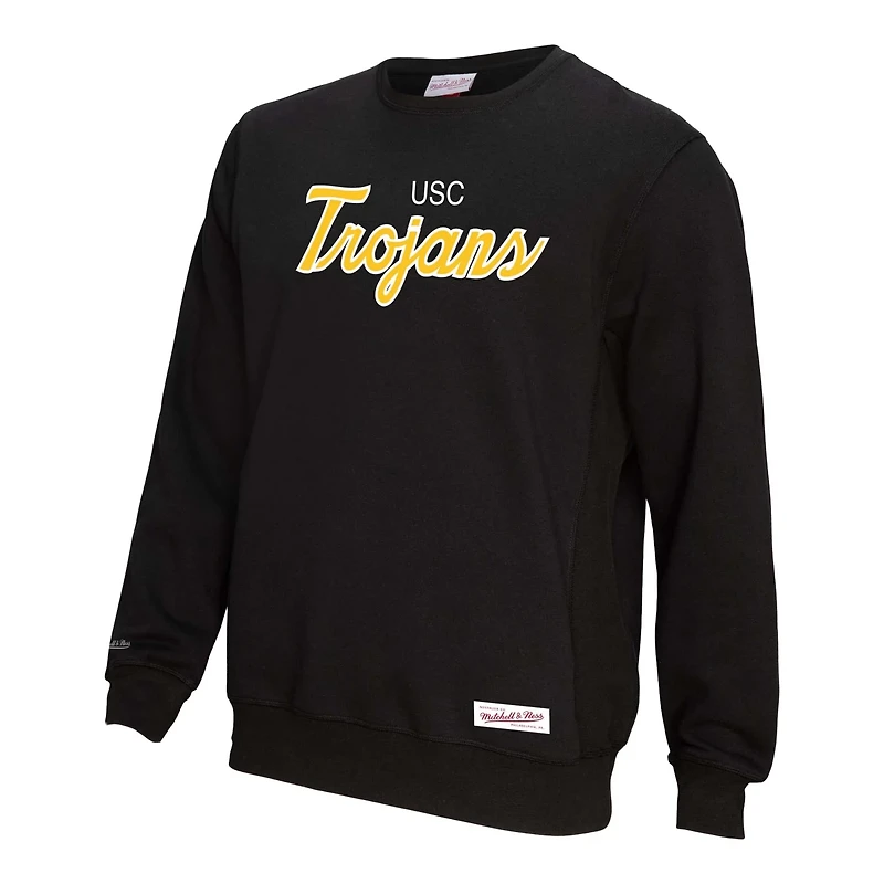 Mitchell  Ness USC Trojans Elite Script Pullover Sweatshirt