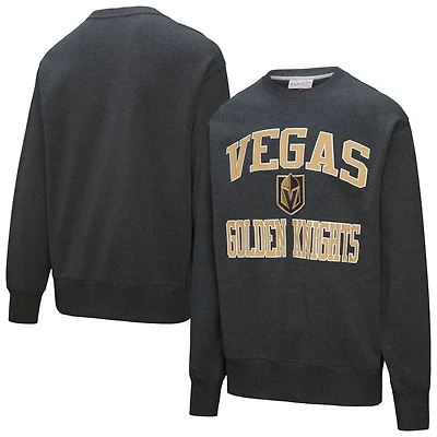 Mitchell  Ness Vegas Golden Knights Playoff Win Fleece Pullover Sweatshirt