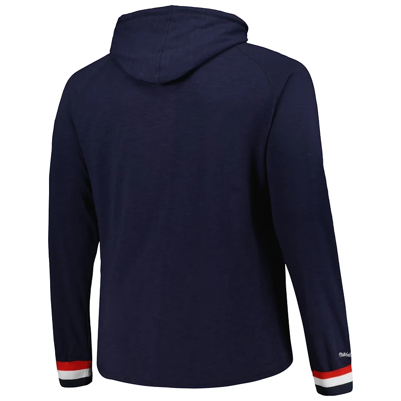 Mitchell  Ness Washington Capitals Big  Tall Legendary Raglan Pullover Hoodie