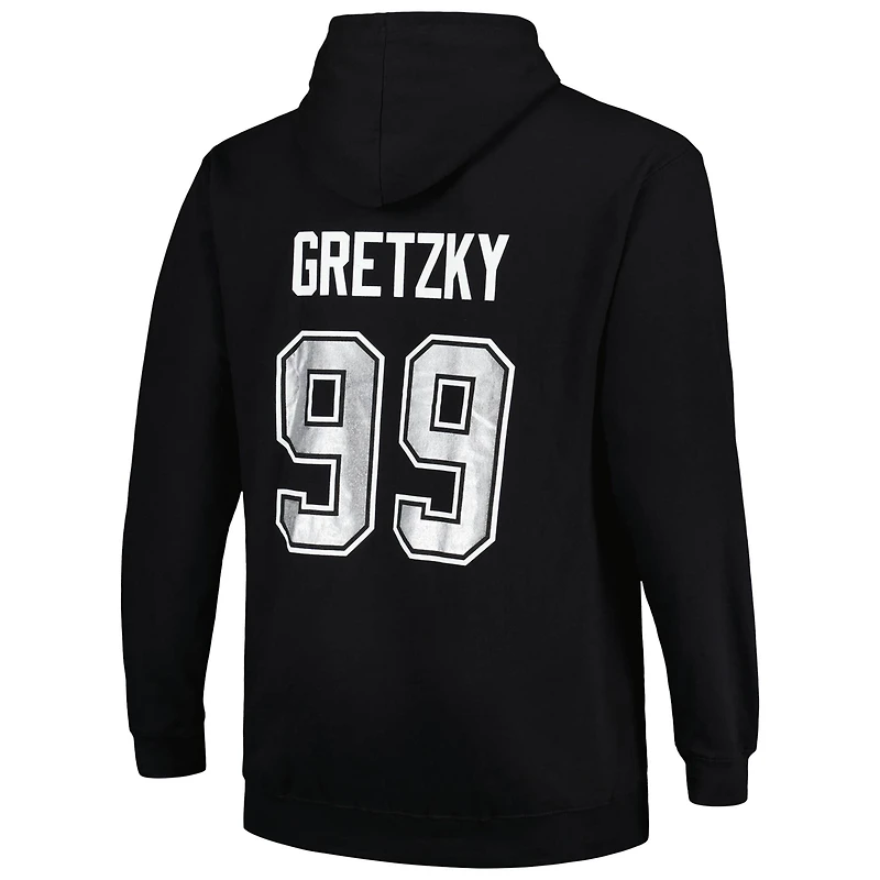 Mitchell Ness Wayne Gretzky Los Angeles Kings Name Number Pullover Hoodie
