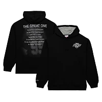 Mitchell  Ness Wayne Gretzky Los Angeles Kings Premium Name Number Fleece Pullover Sweatshirt