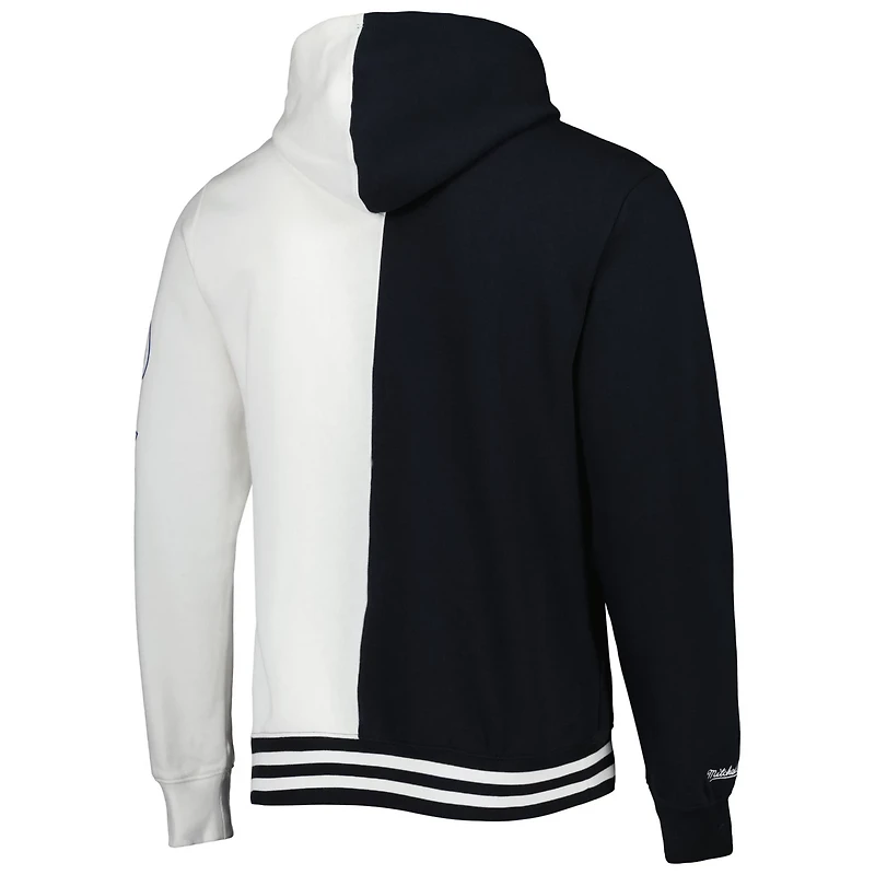 Mitchell Ness White Orlando Magic Hardwood Classics Split Pullover Hoodie