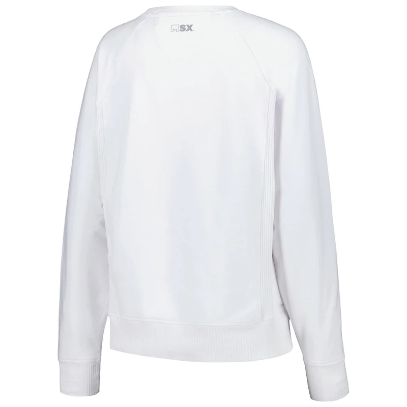 MSX by Michael Strahan Tampa Bay Lightning Millie Raglan Pullover Sweatshirt