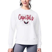 MSX by Michael Strahan Washington Capitals Millie Raglan Pullover Sweatshirt