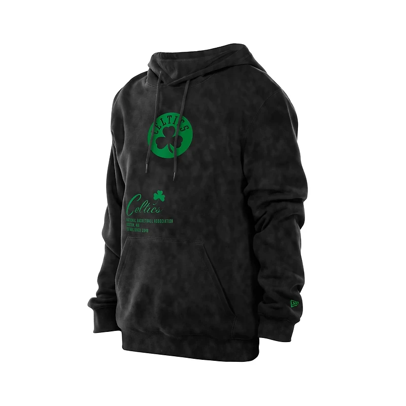 New Era Boston Celtics Sport Night Mineral Wash Pullover Hoodie
