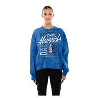 New Era Dallas Mavericks Boxy Throwback Mineral Wash Sweatshirt