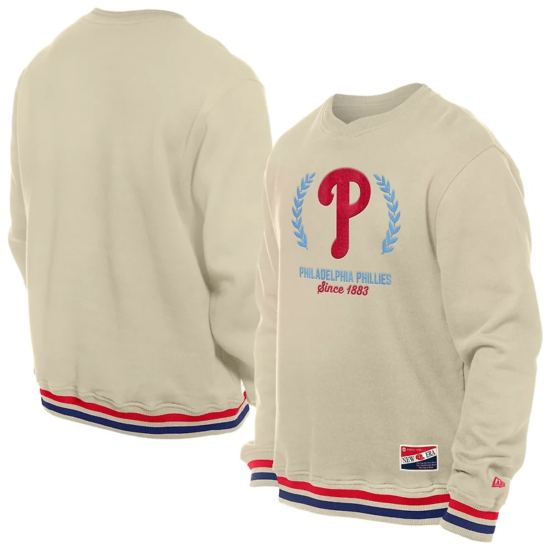New Era Philadelphia Phillies Throwback Pullover Sweatshirt