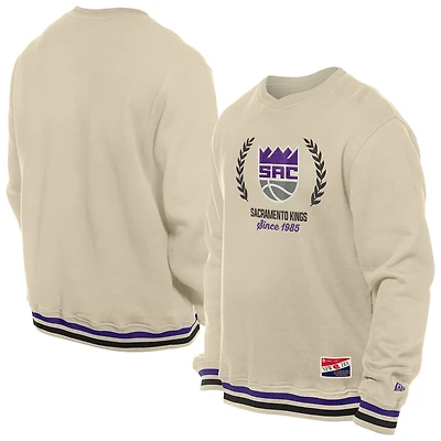 New Era Sacramento Kings Throwback Vintage Pullover Sweatshirt