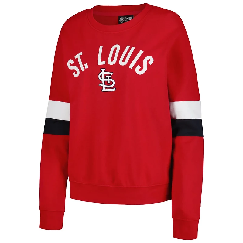 New Era St Louis Cardinals Game Day Crew Pullover Sweatshirt